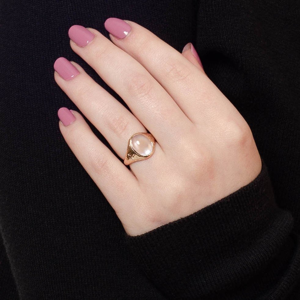 Moonstone Ring | Vintage Ring - Trademark Antiques