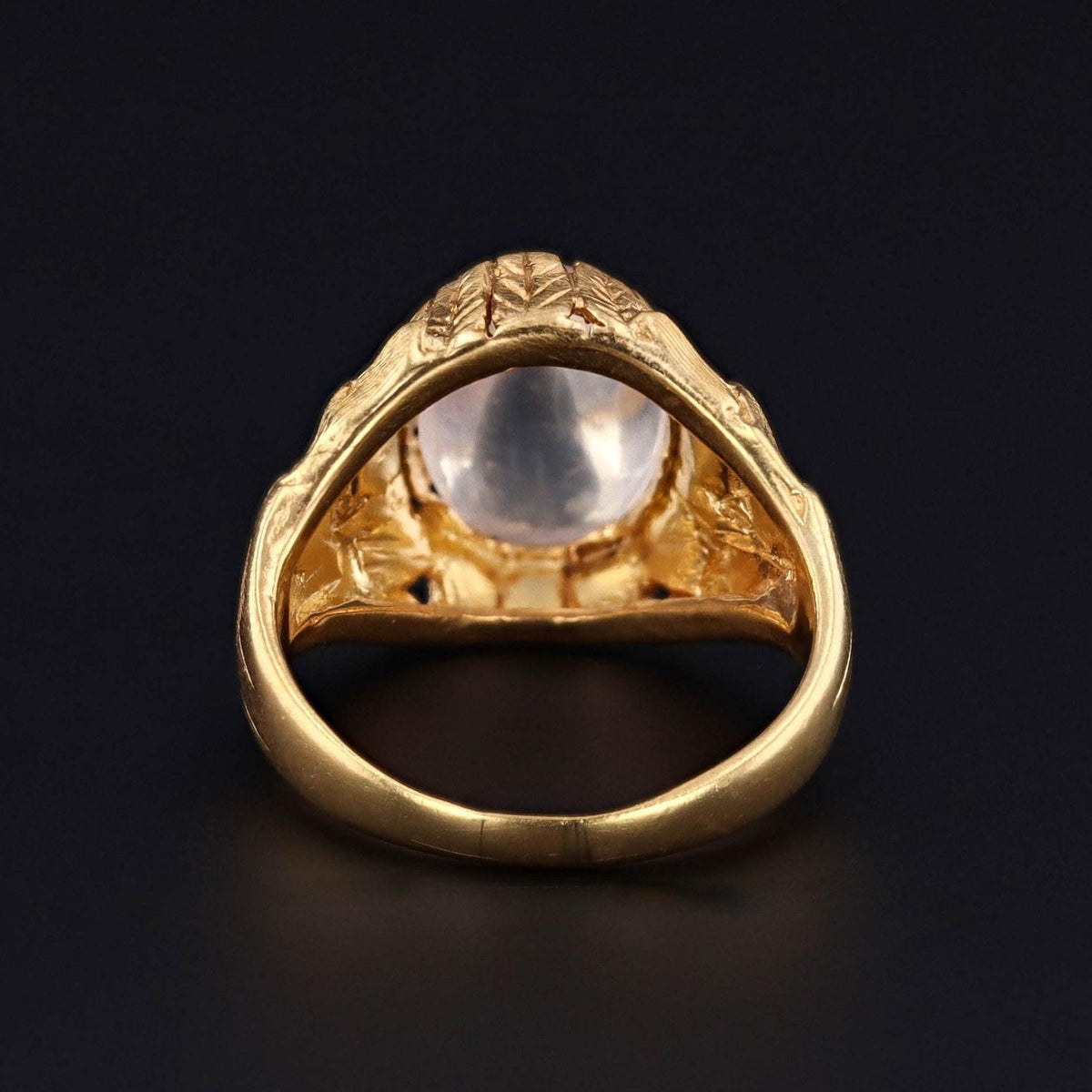 Moonstone Ring | Vintage Ring - Trademark Antiques