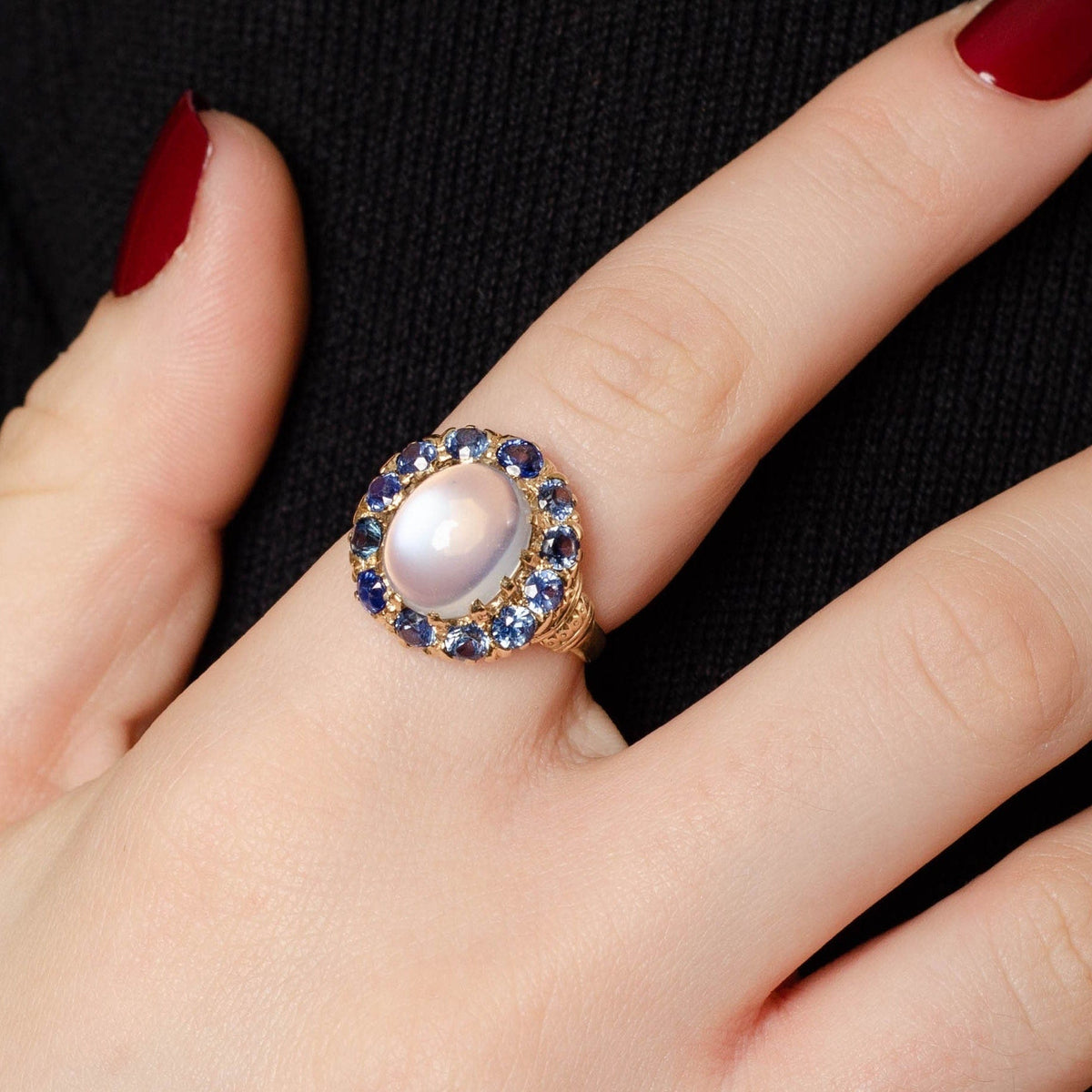 Moonstone Ring | Vintage Ring - Trademark Antiques