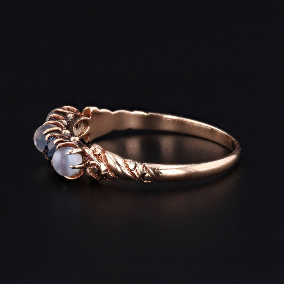 Moonstone Ring | Vintage Ring - Trademark Antiques