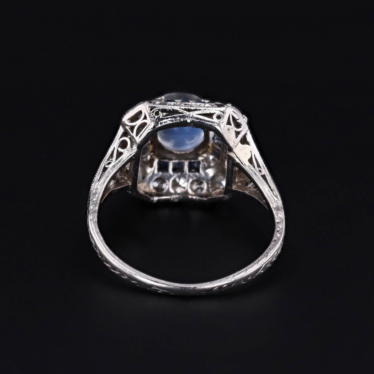Moonstone Ring | Vintage Ring - Trademark Antiques