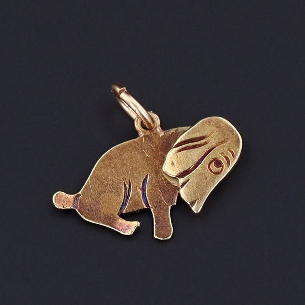 Moveable Dog Charm | Dog Charm - Trademark Antiques