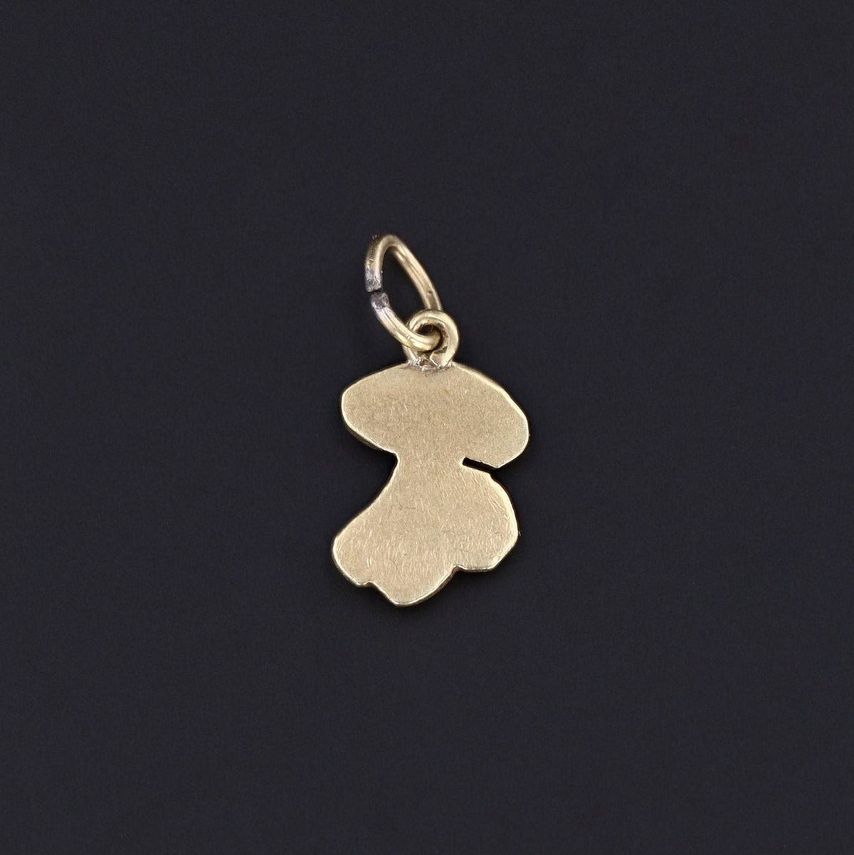 Mushroom Charm | 14k Gold Glückpilz Charm - Trademark Antiques