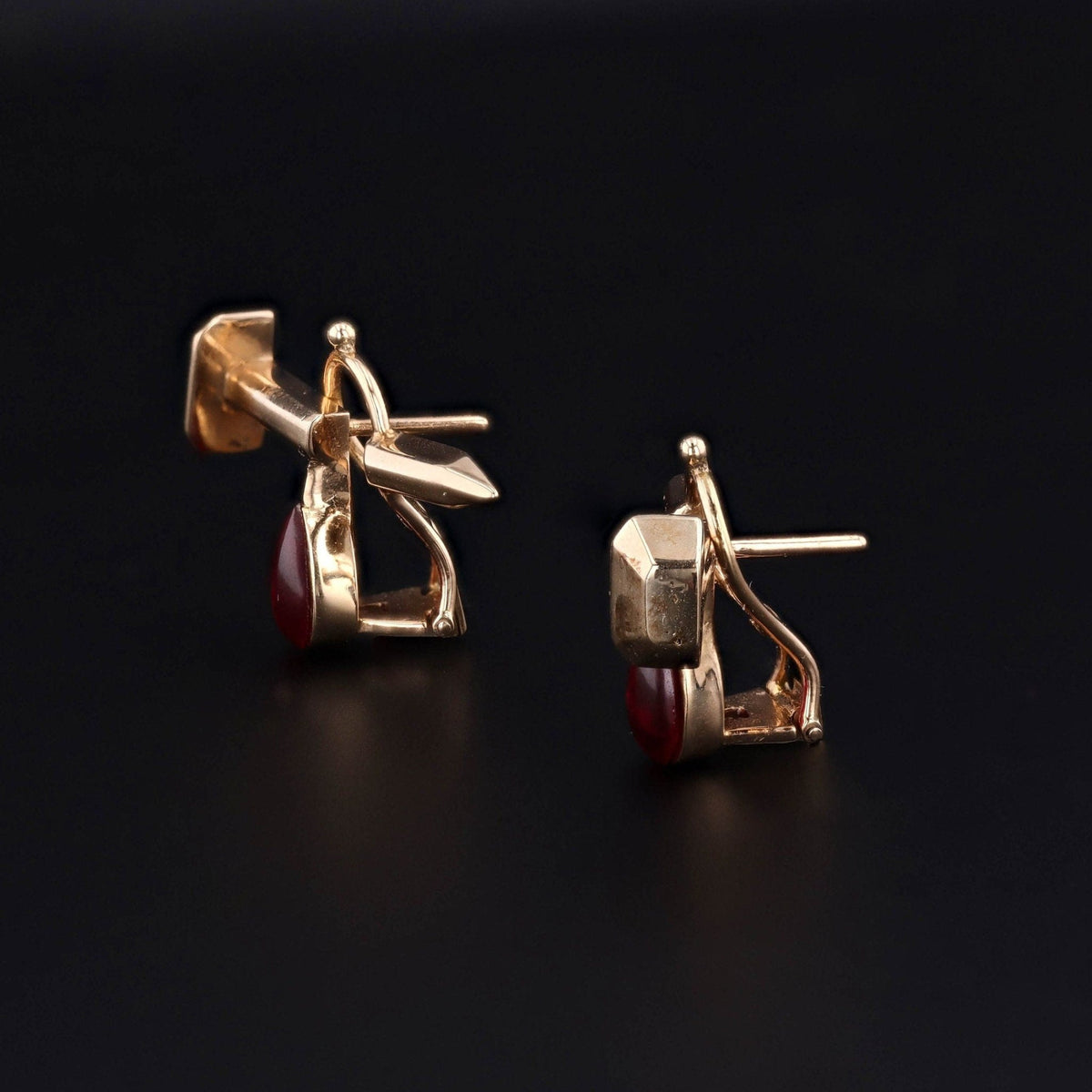 Nail Earrings | Blood Earrings - Trademark Antiques