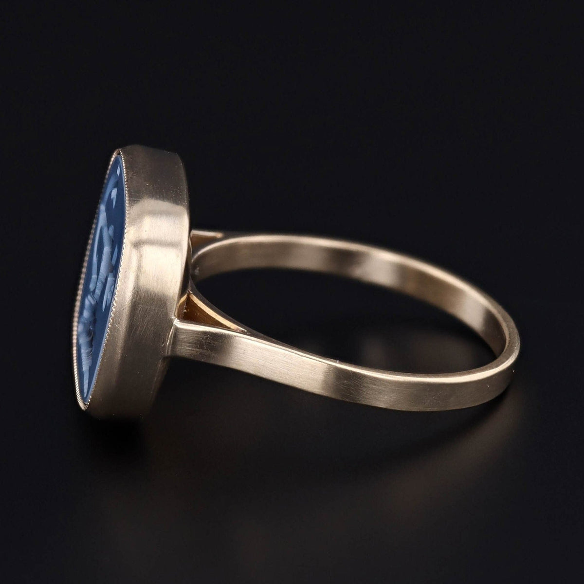 Nautical Ring | Intaglio Ring - Trademark Antiques