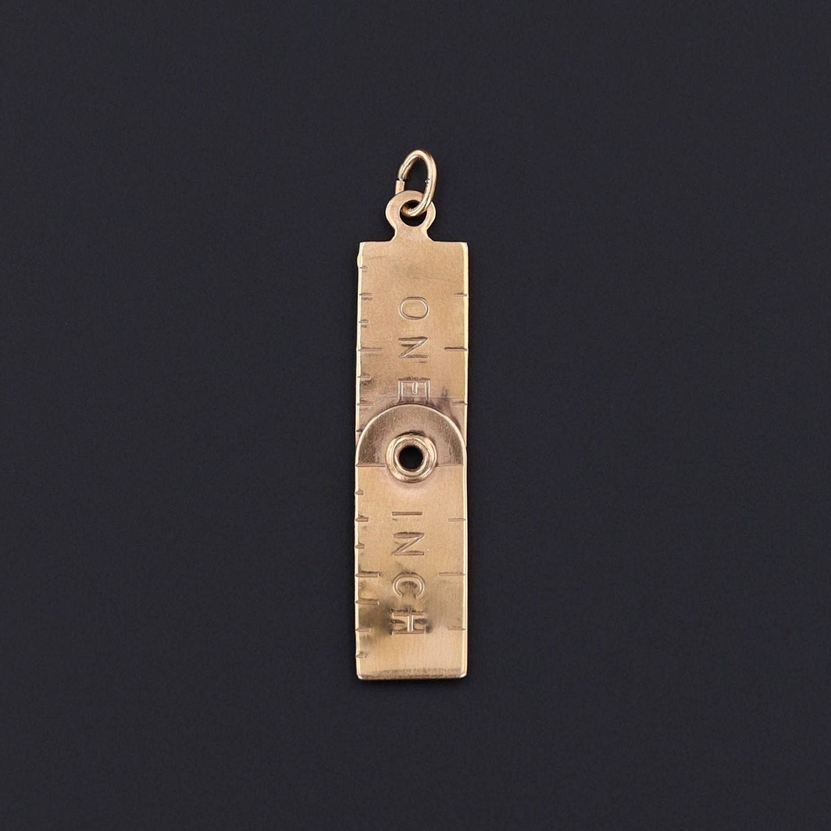 One Inch Charm | Ruler Pendant - Trademark Antiques