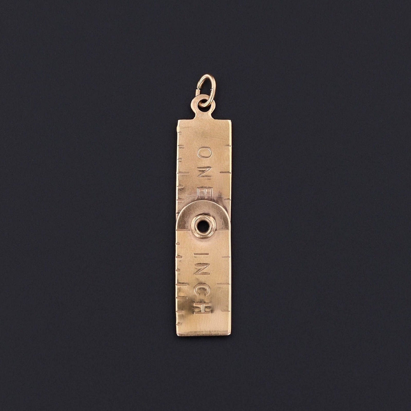 One Inch Charm | Ruler Pendant - Trademark Antiques