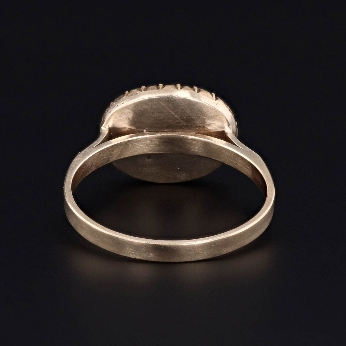 Opal and Emerald Conversion Ring of 10k Gold - Trademark Antiques