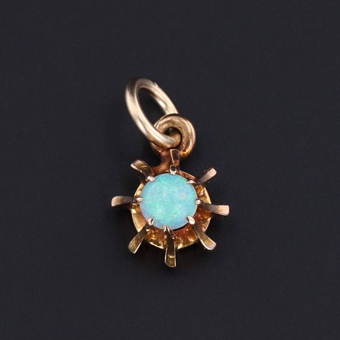 Opal Charm | Antique Conversion - Trademark Antiques