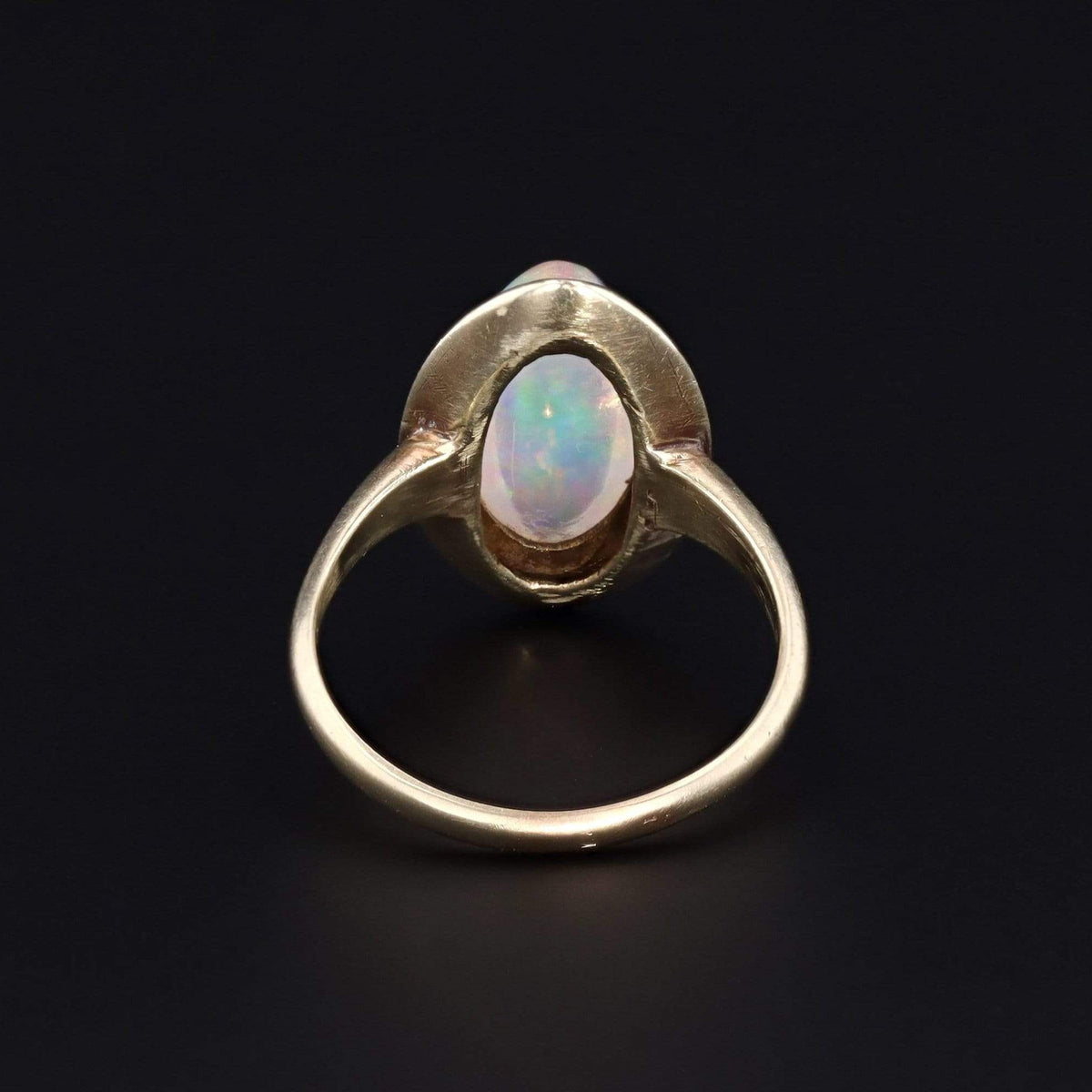 Opal Ring | 14k Gold Ring - Trademark Antiques