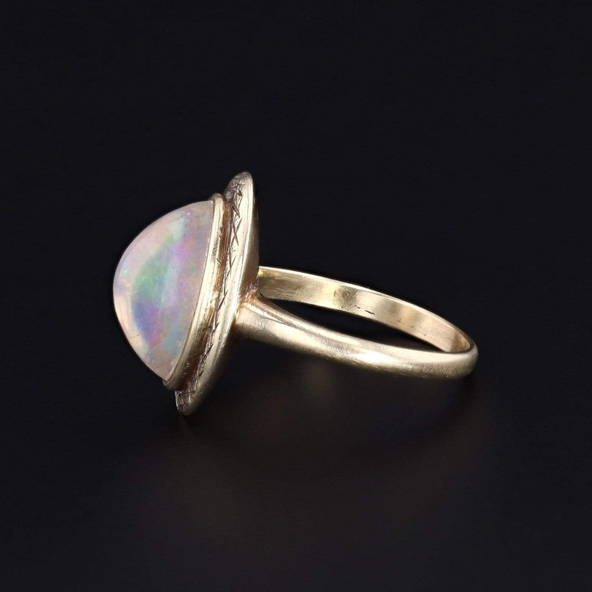 Opal Ring | 14k Gold Ring - Trademark Antiques