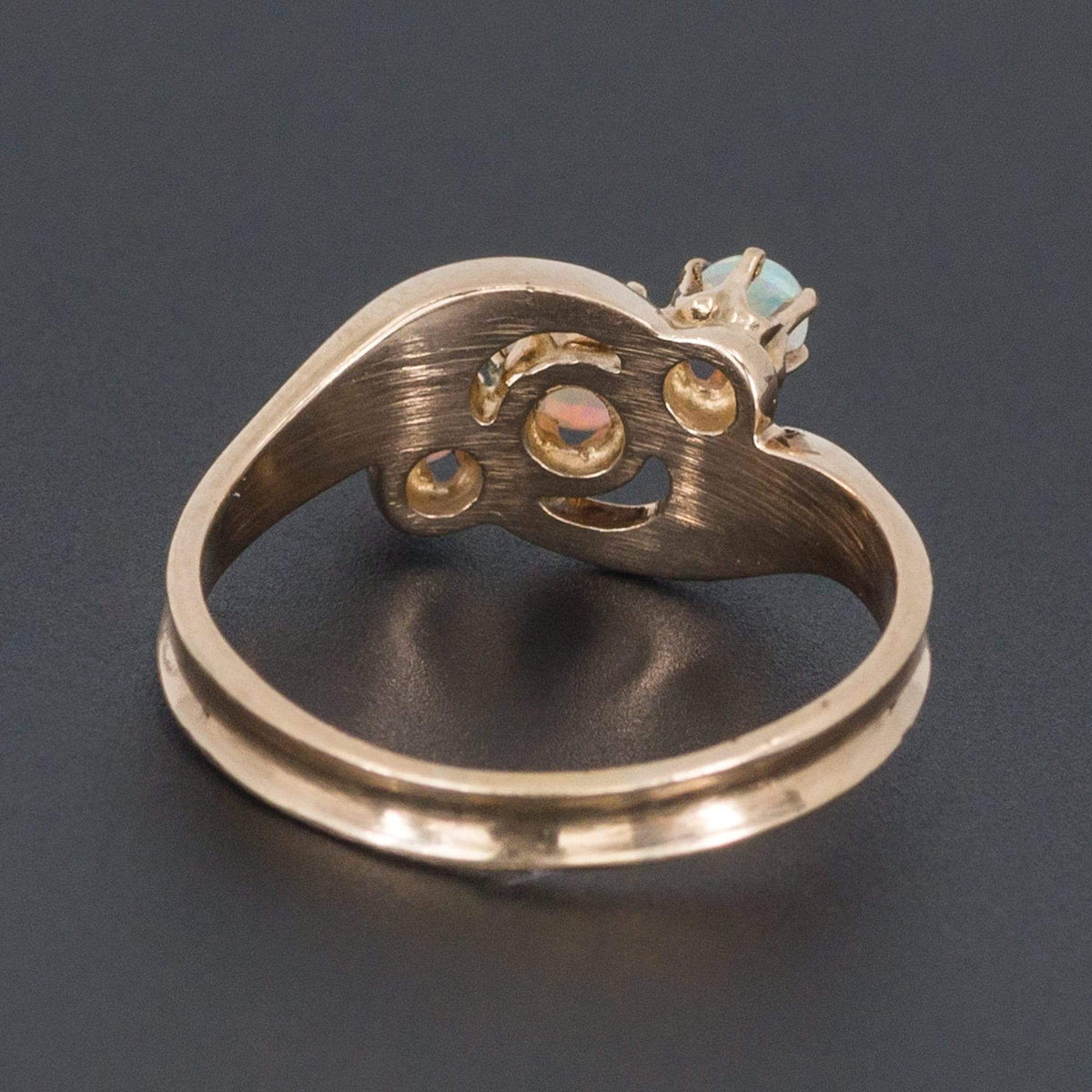Opal Ring | 14k Opal Ring - Trademark Antiques