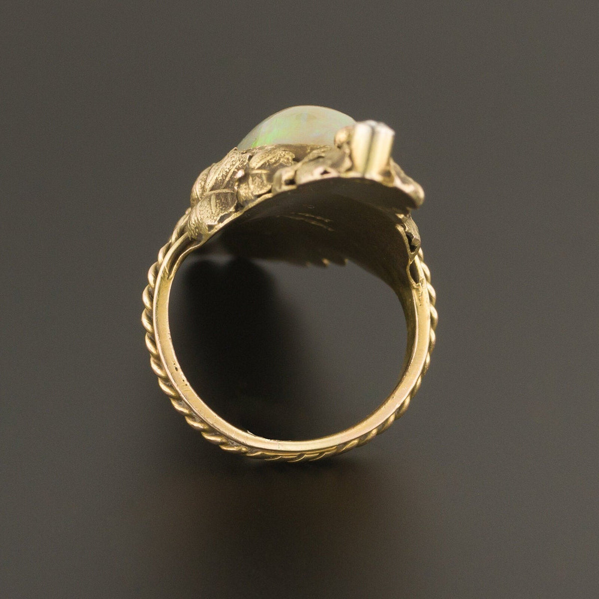 Opal Ring | Opal Statement Ring - Trademark Antiques