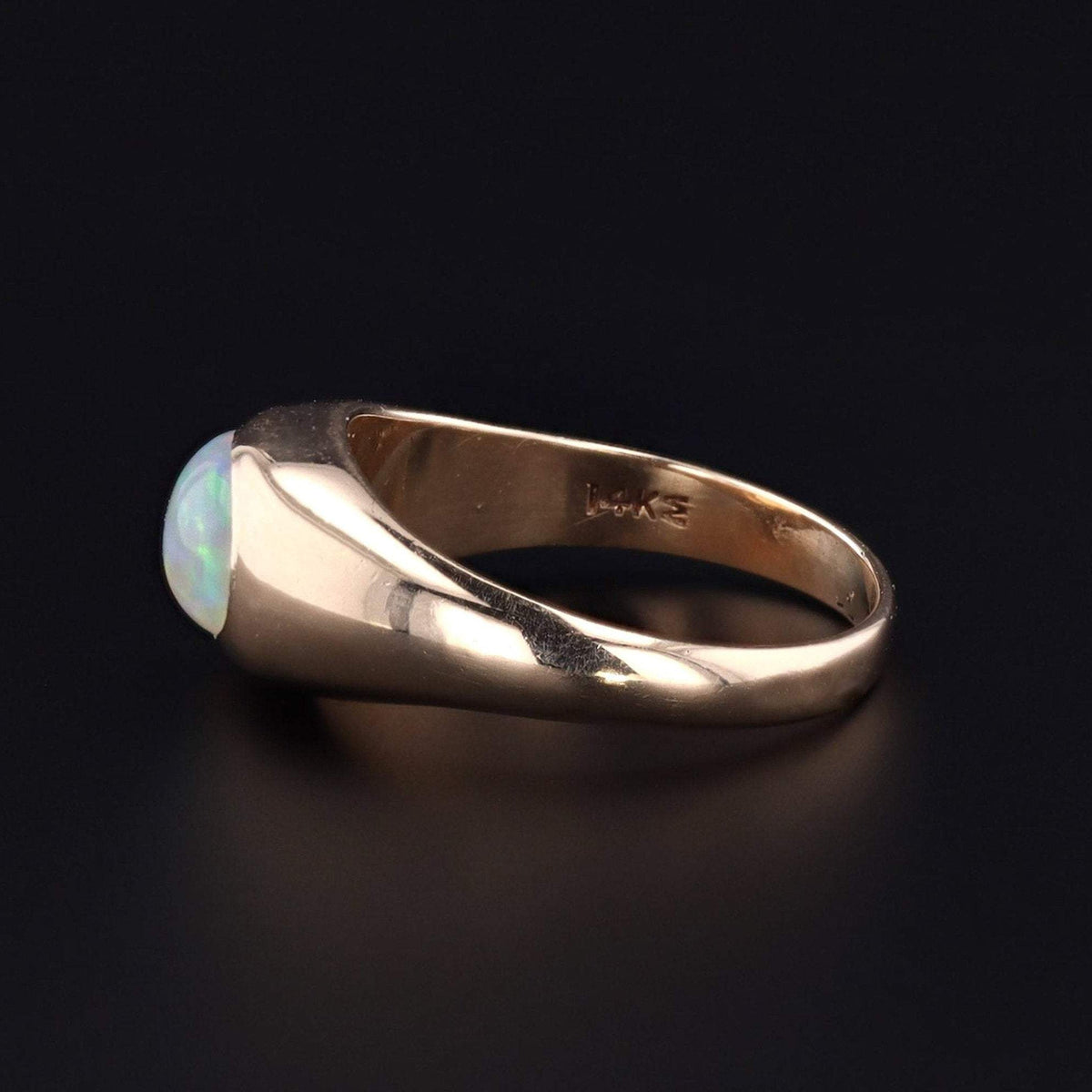 Opal Ring | Vintage 14k Gold RIng - Trademark Antiques