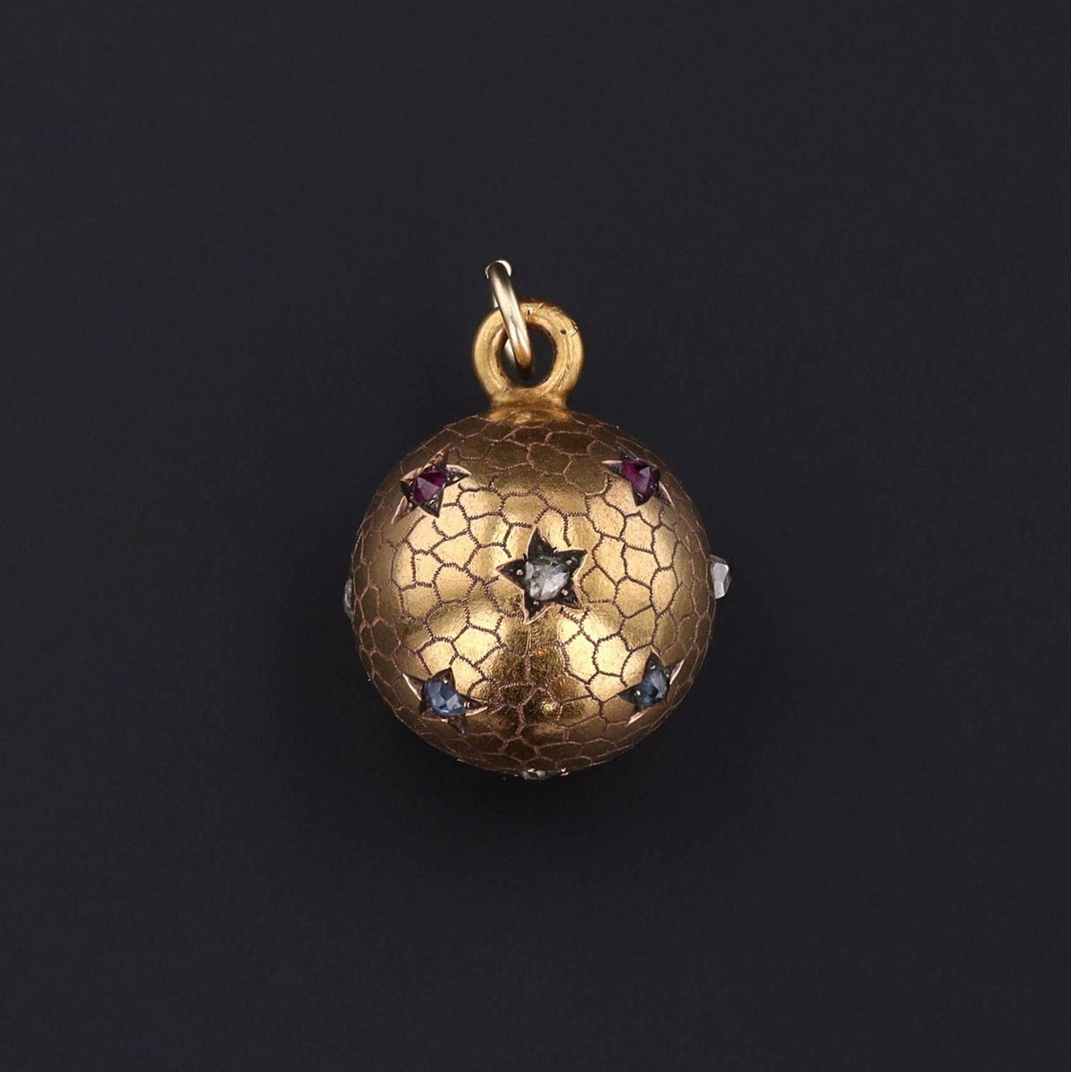 Orb Pendant | Star Pendant - Trademark Antiques