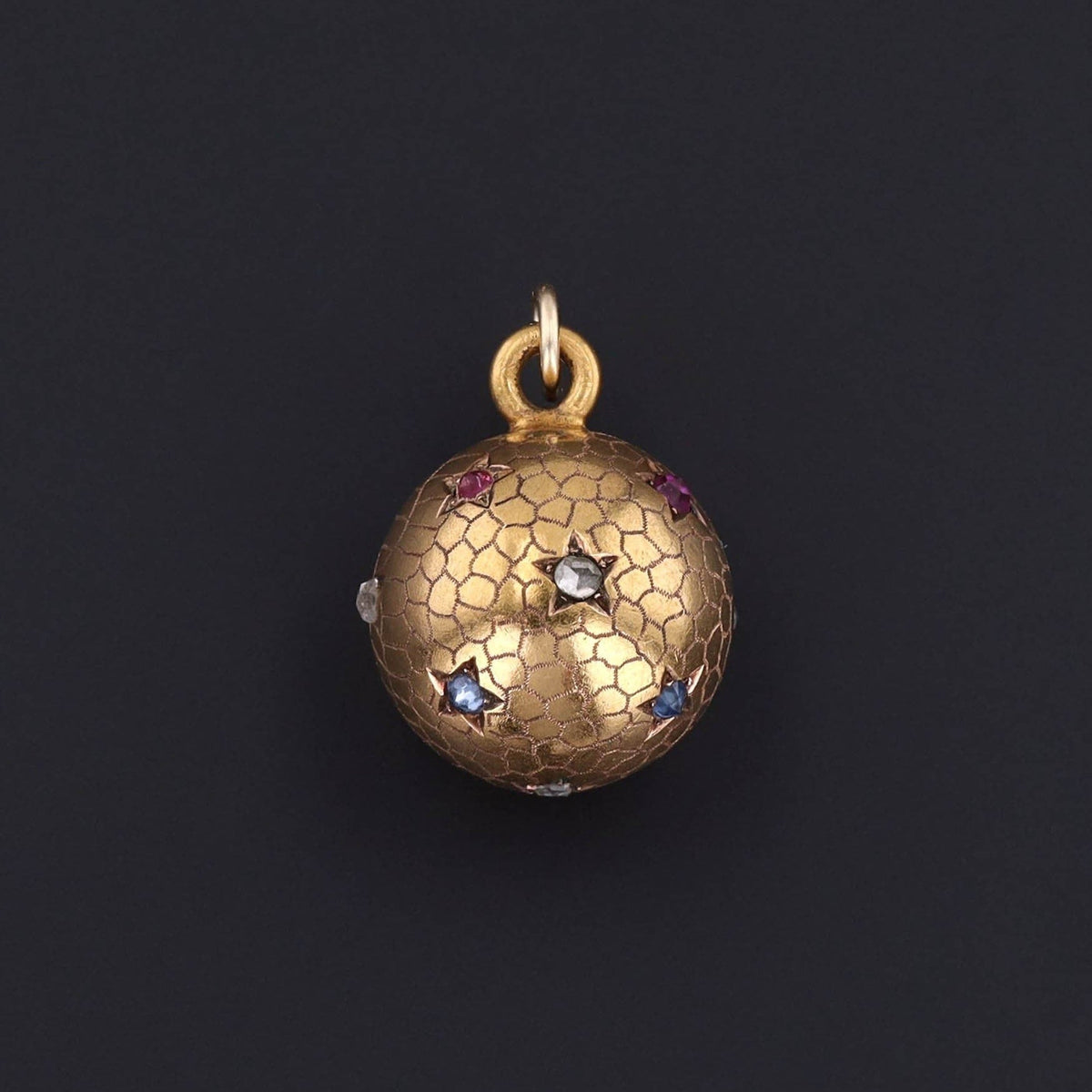 Orb Pendant | Star Pendant - Trademark Antiques