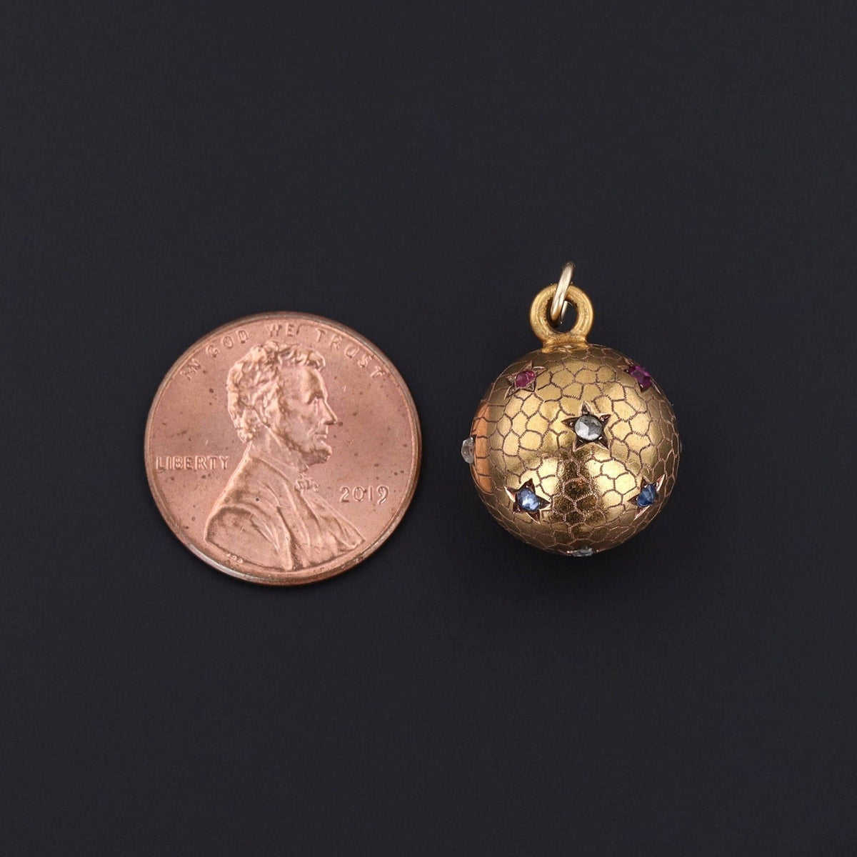 Orb Pendant | Star Pendant - Trademark Antiques
