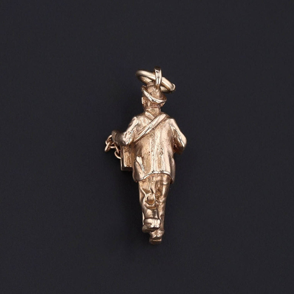 Organ Grinder Charm | Monkey Charm - Trademark Antiques