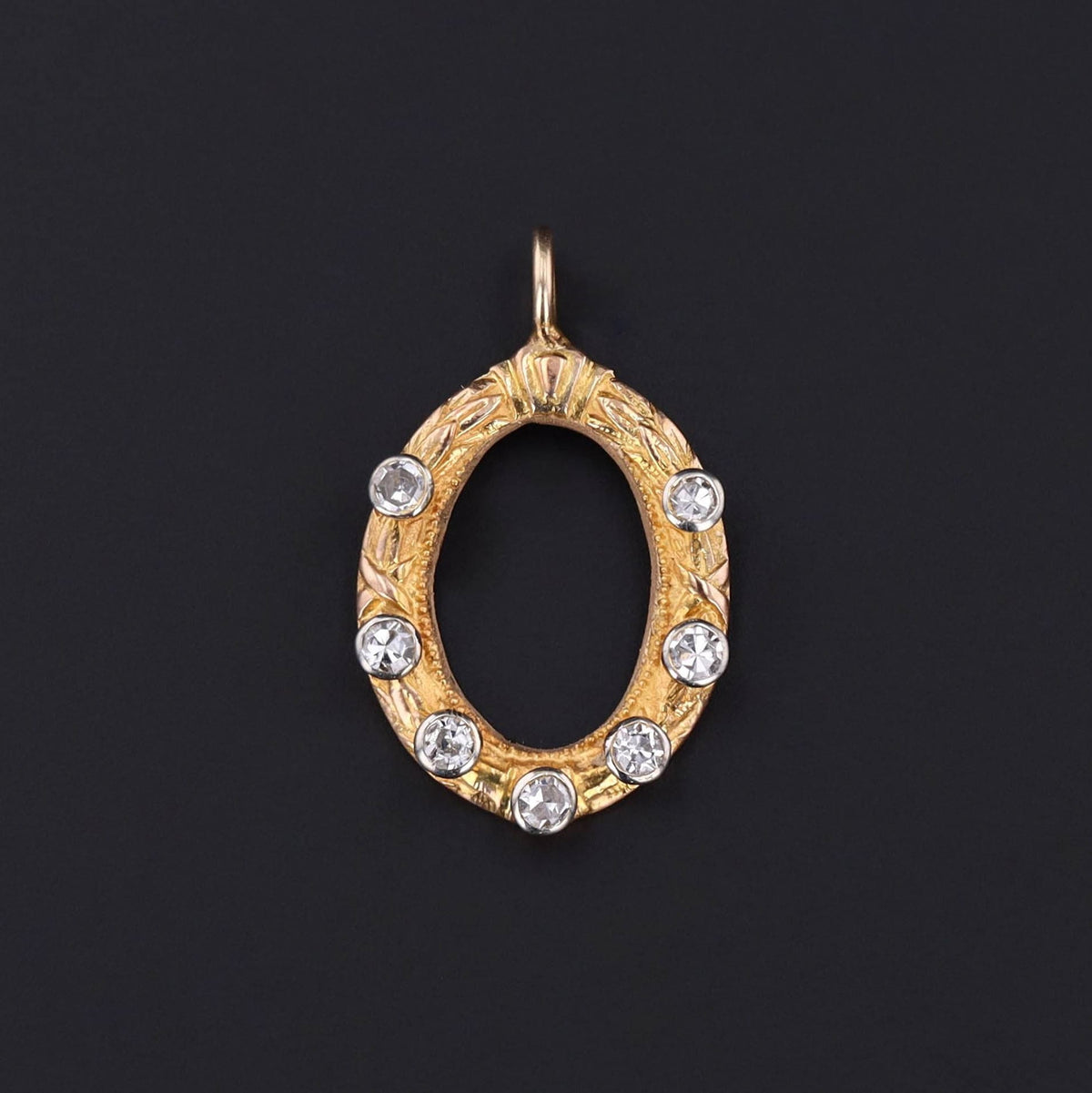 Oval Pendant | Antique Pendant - Trademark Antiques