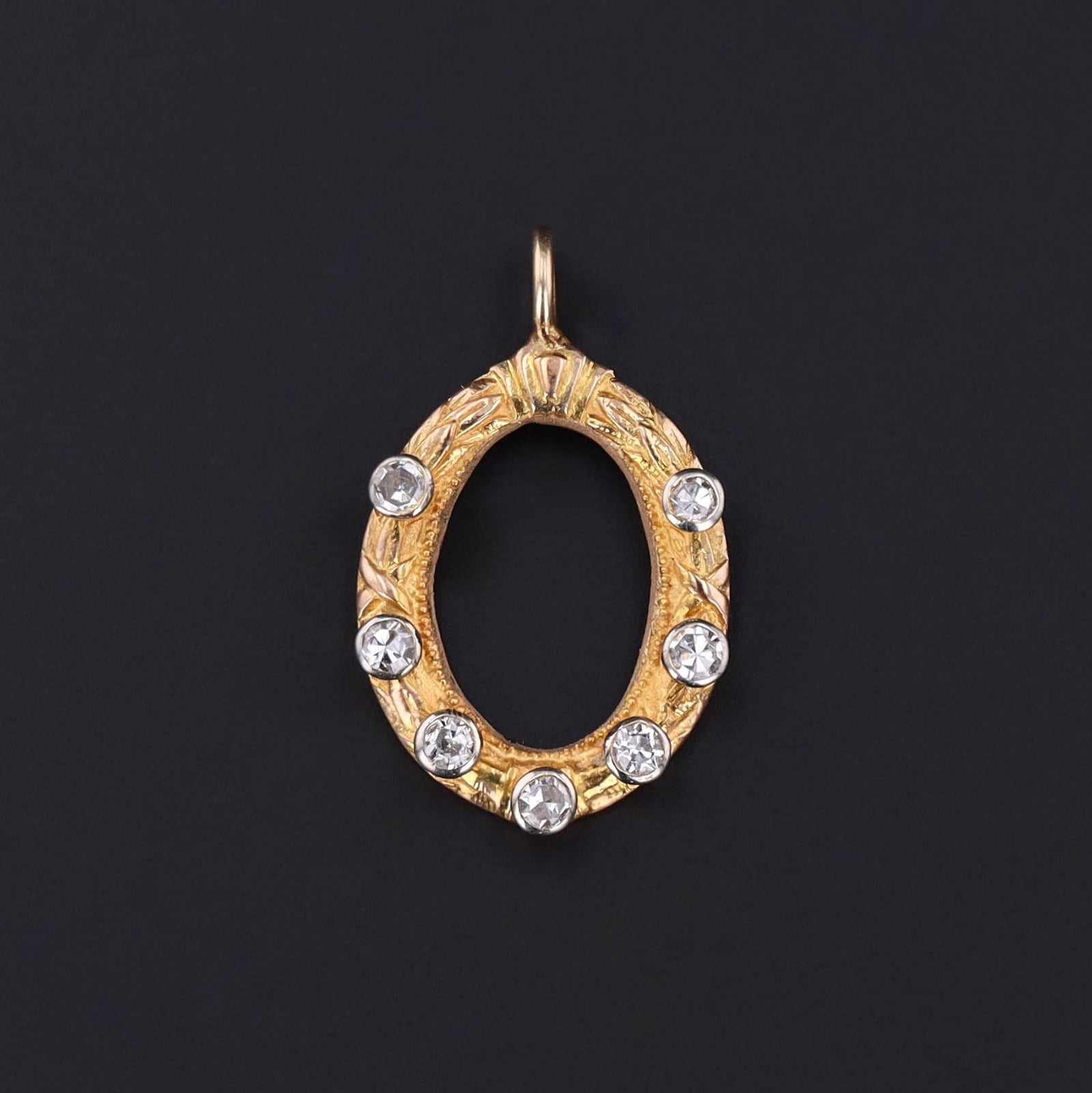 Oval Pendant | Antique Pendant - Trademark Antiques