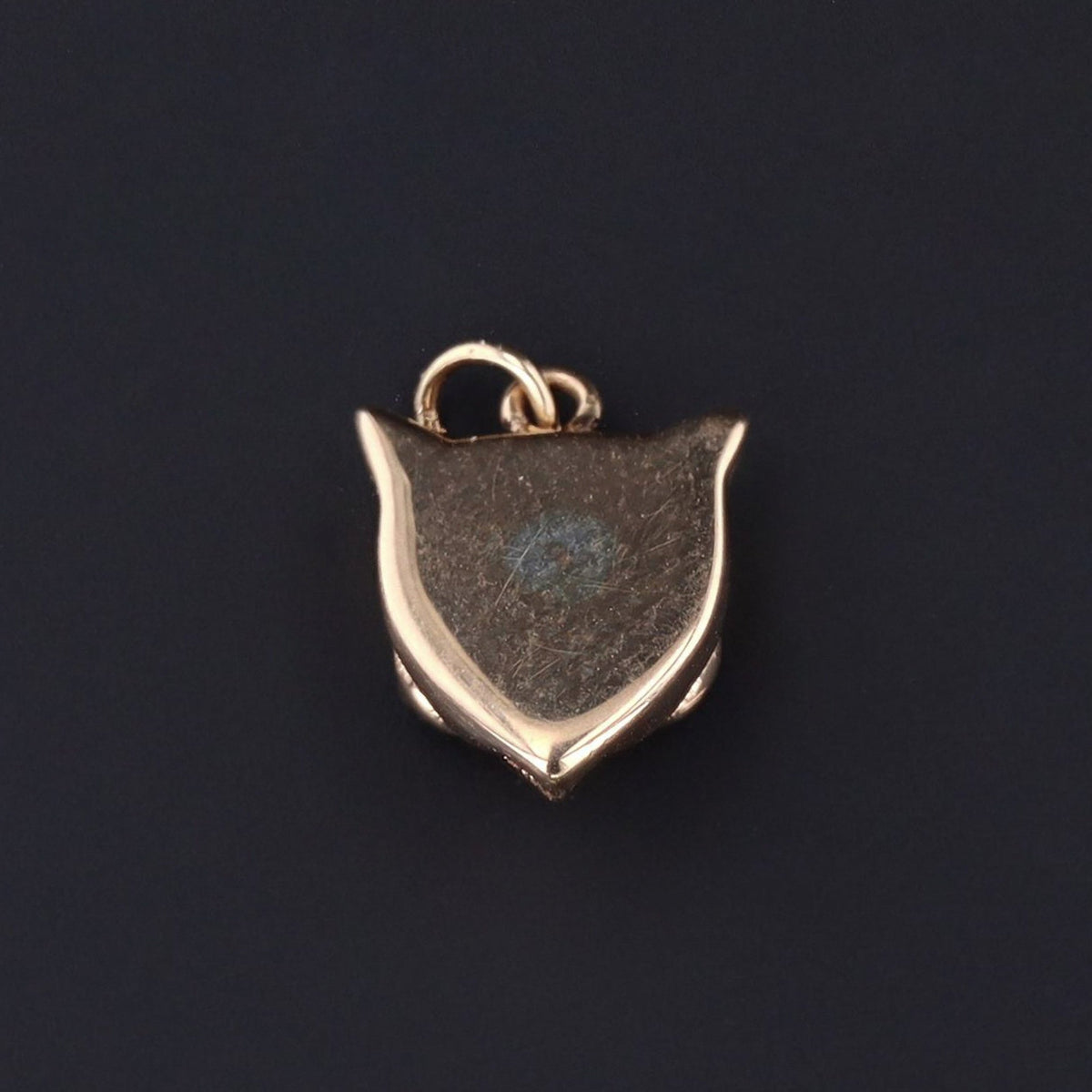 Owl Charm | 14k Gold Owl Charm - Trademark Antiques