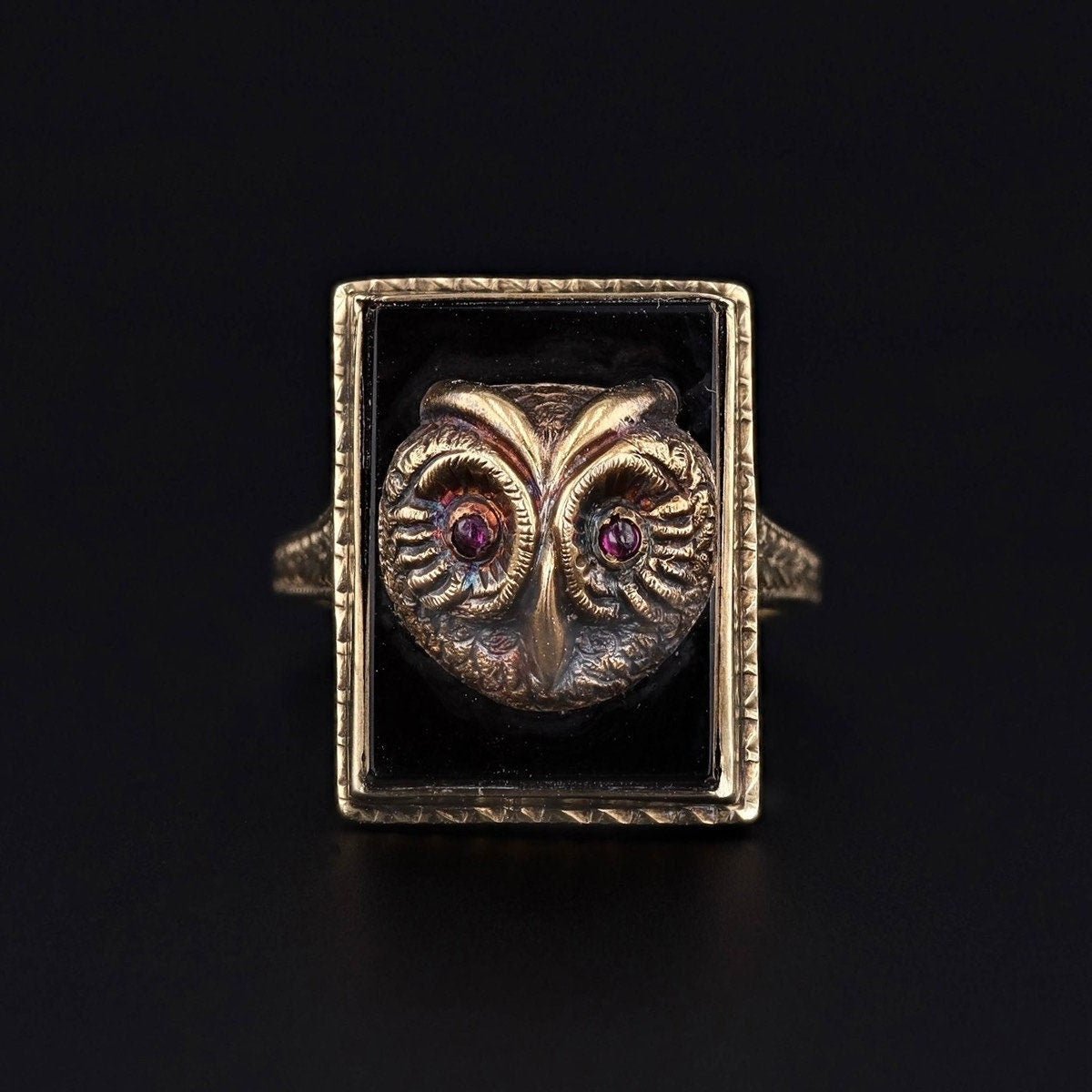 Owl Ring | Antique Ring - Trademark Antiques