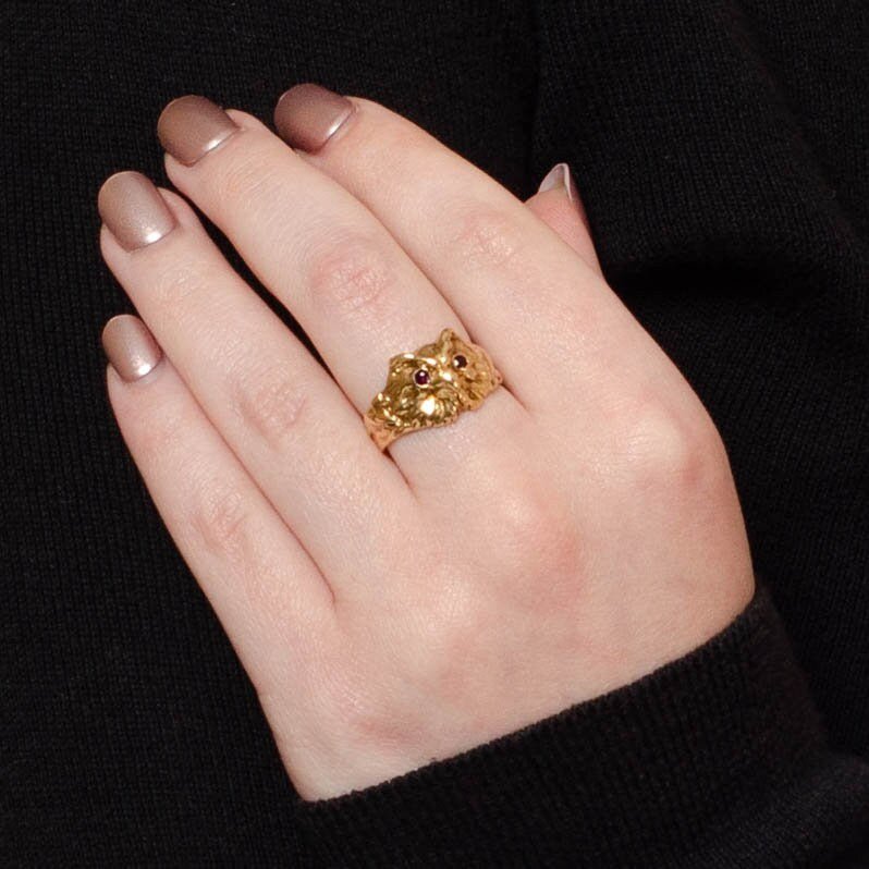 Owl Ring | Antique Ring - Trademark Antiques