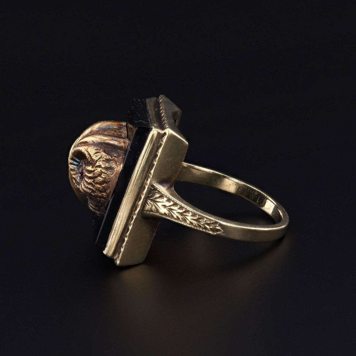 Owl Ring | Antique Ring - Trademark Antiques