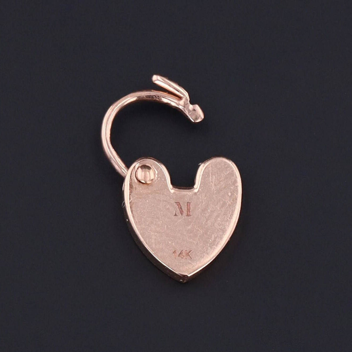 Padlock Charm | Antique Padlock Charm - Trademark Antiques