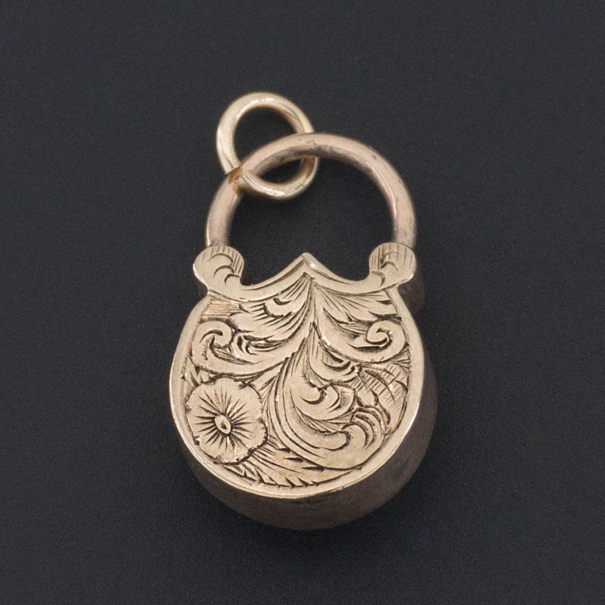 Padlock Charm | Antique Padlock Charm - Trademark Antiques