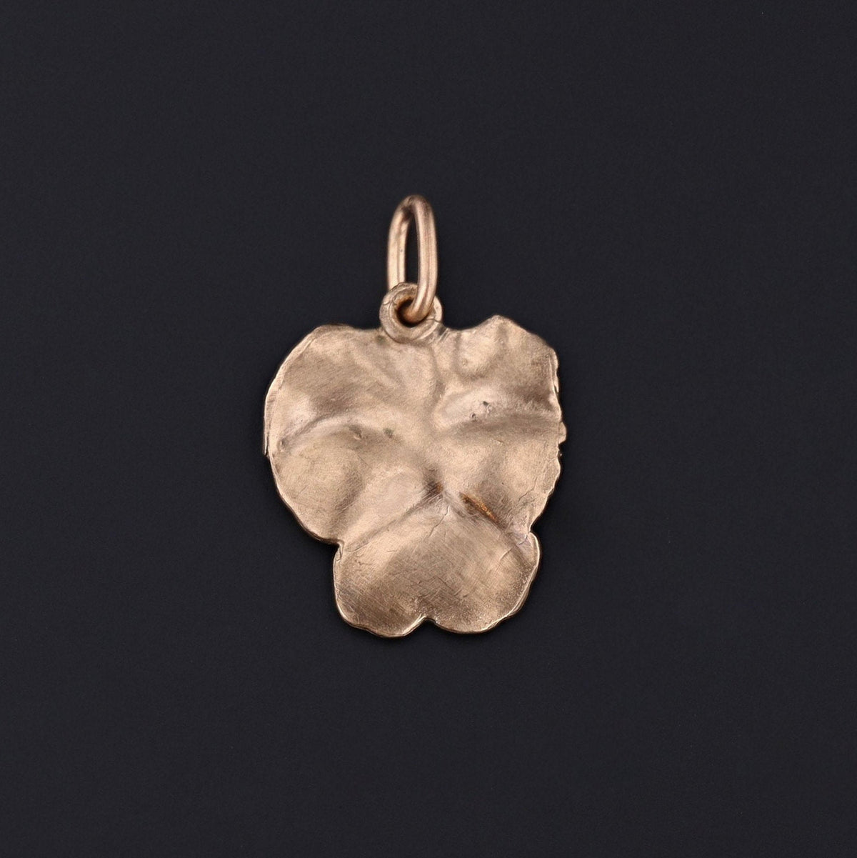 Pansy Man Charm | Green Man Charm - Trademark Antiques