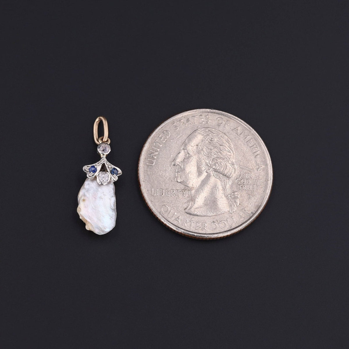 Pearl Charm | Antique Pendant - Trademark Antiques