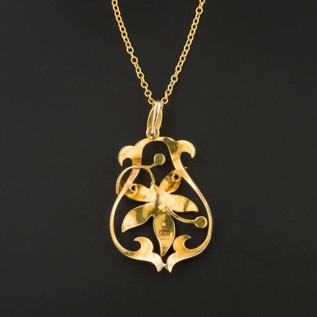 Pearl Pendant | Antique Pearl Pendant - Trademark Antiques