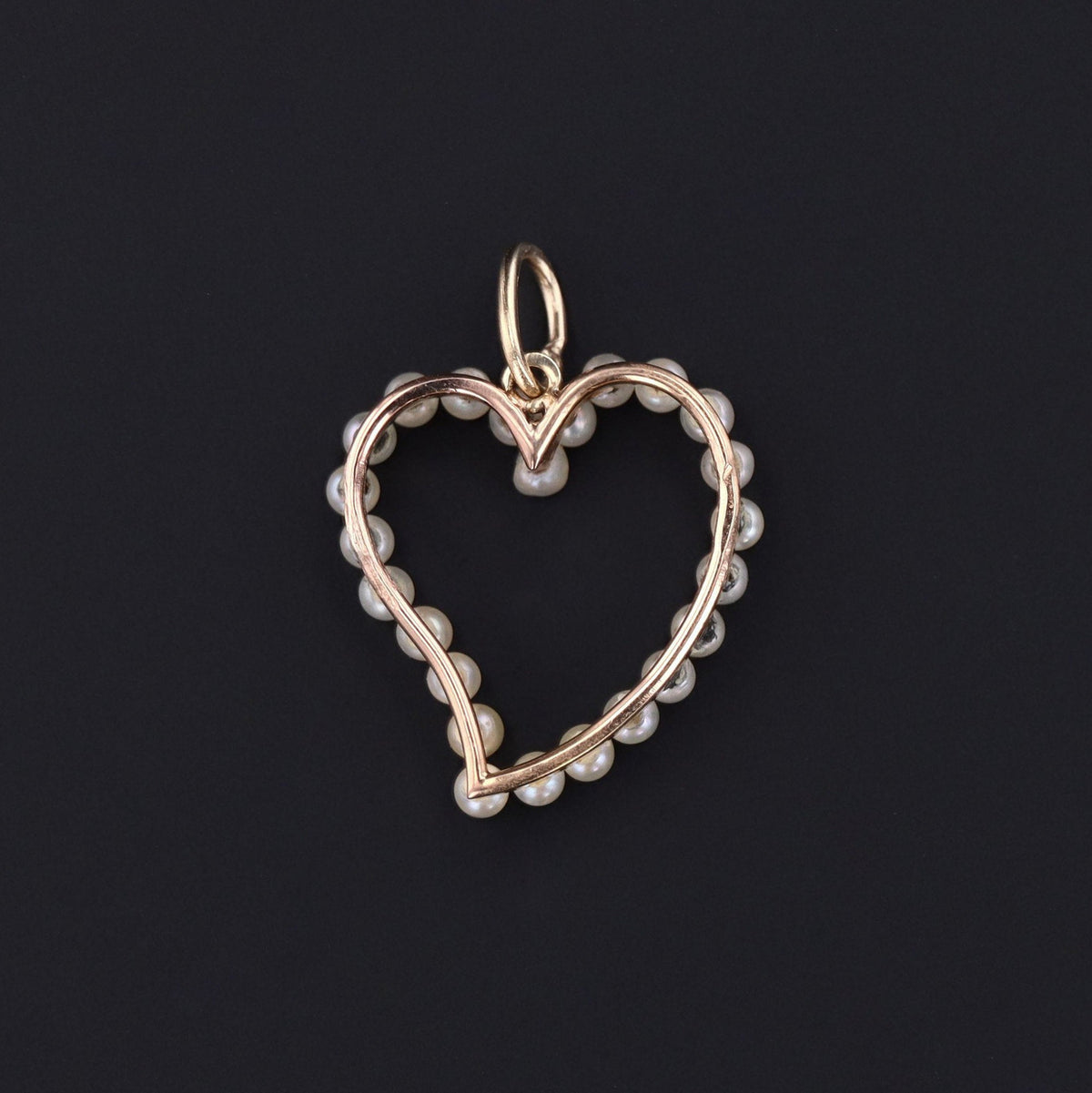 Pearl Witches Heart Pendant | Pearl Pendant - Trademark Antiques