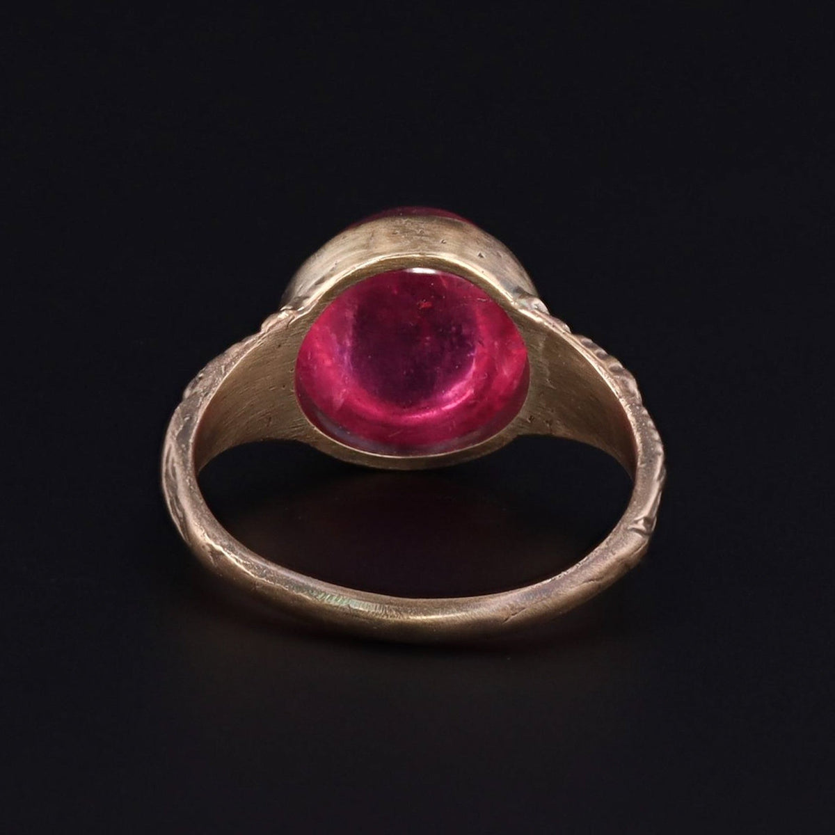 Pink Tourmaline Ring | 14k Gold Ring - Trademark Antiques