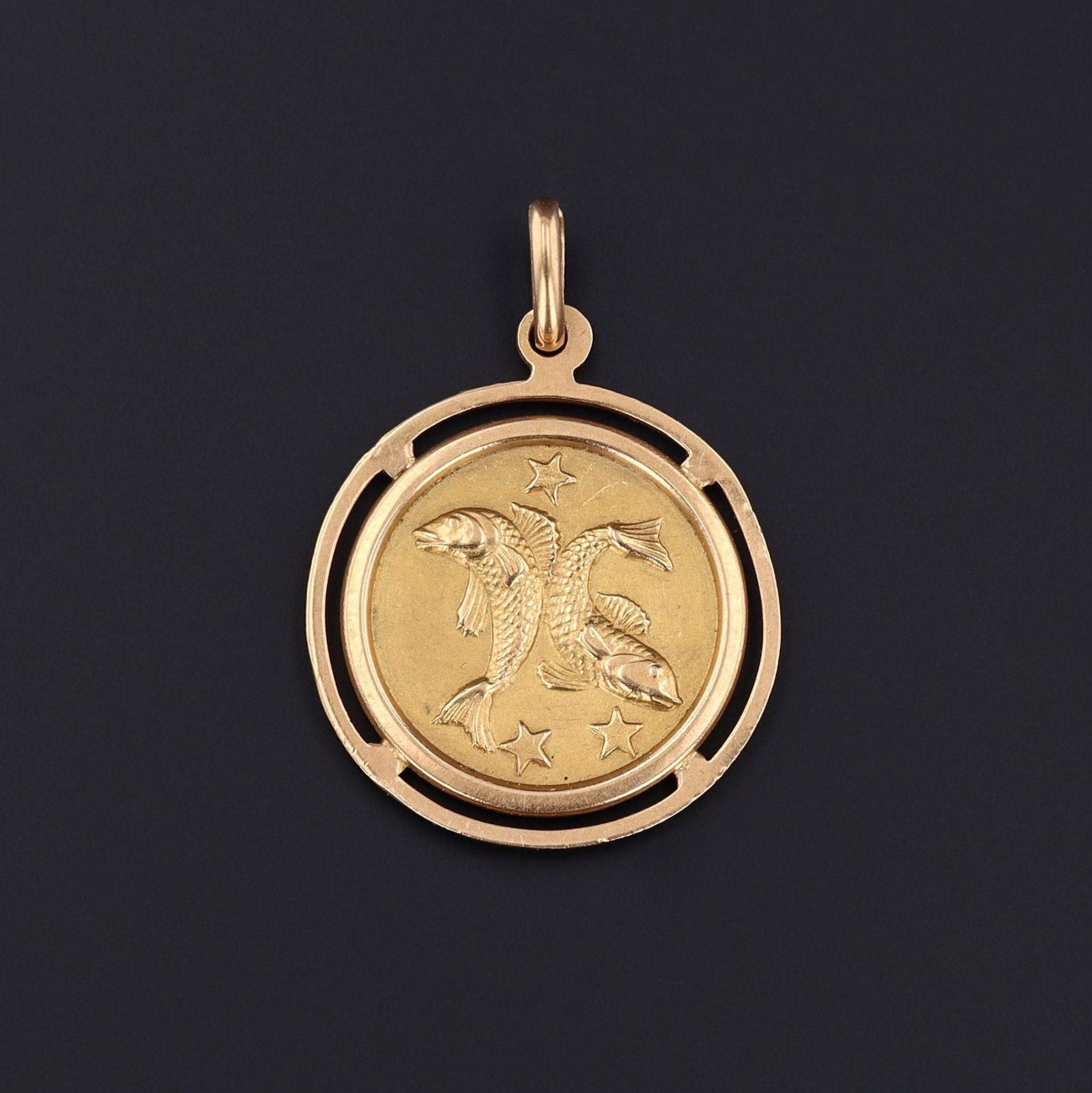 Pisces Pendant | Fish Pendant - Trademark Antiques