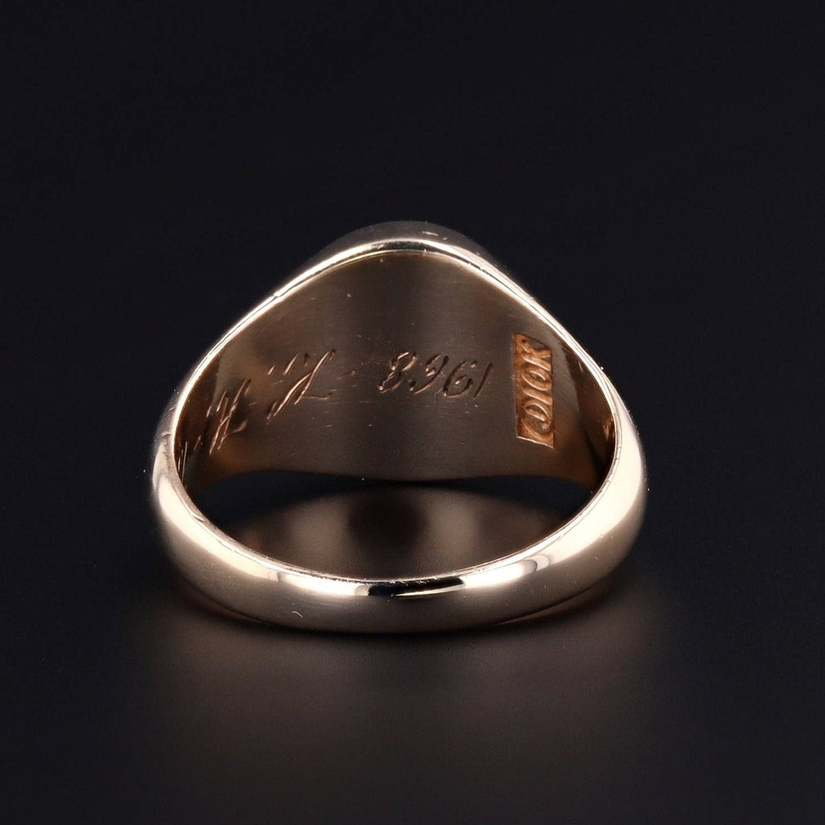 Reserved for F - Vintage Purnell School Ring of 10k Gold - Trademark Antiques
