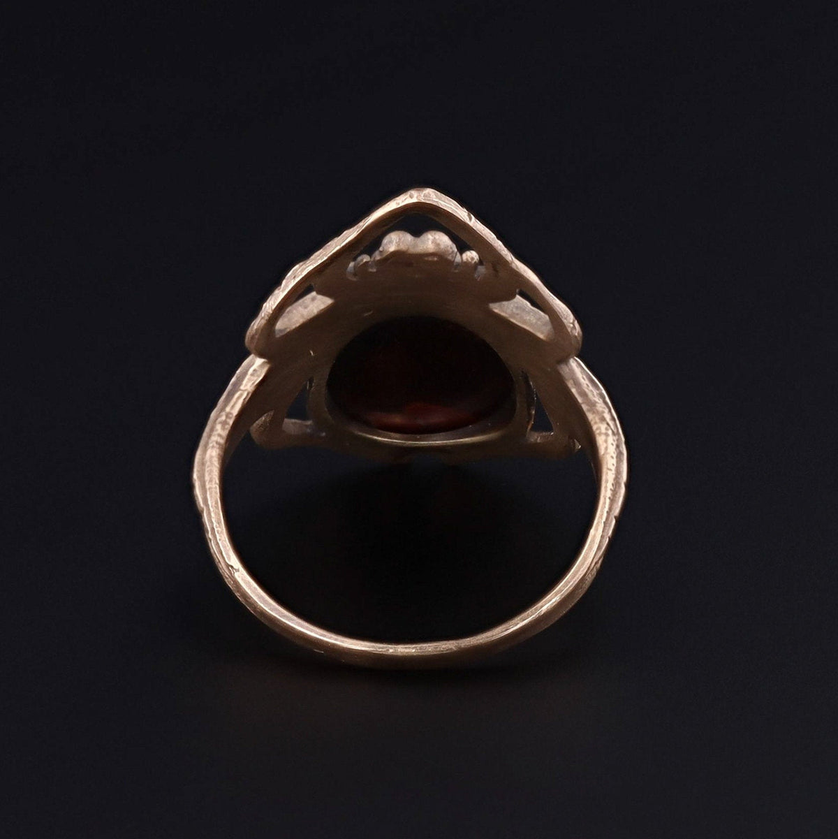 RESERVED for M. - Spider Ring | 14k Gold Boulder Opal Spider Ring - Trademark Antiques