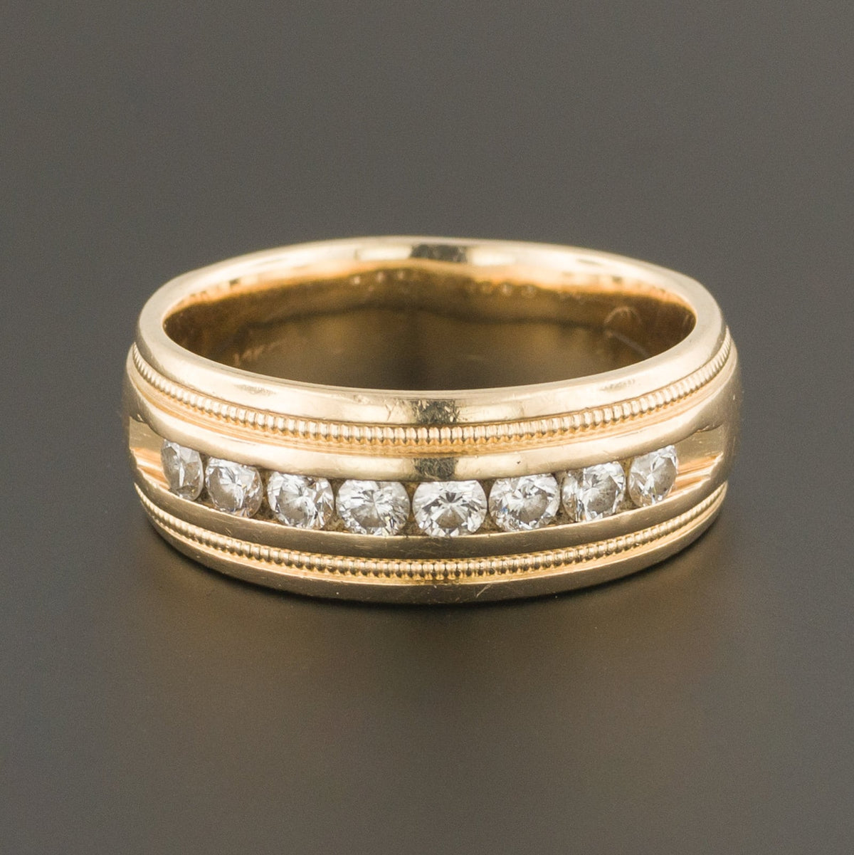 Retro Diamond Ring | 14k Gold Ring - Trademark Antiques