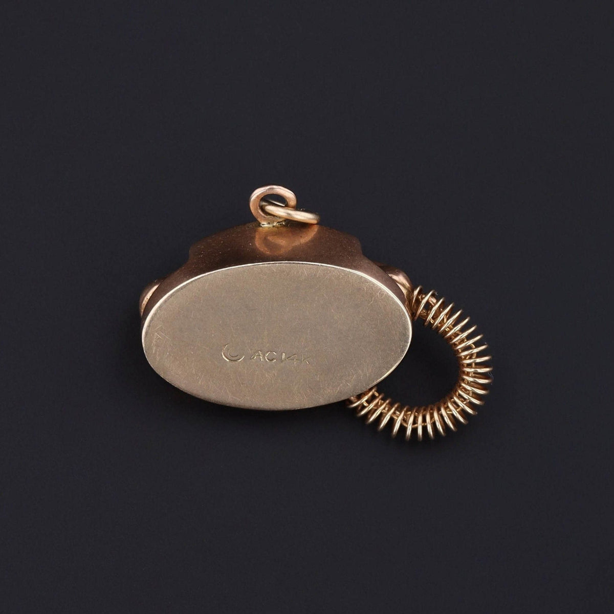 Rotary Phone Pendant | Telephone Charm or Pendant - Trademark Antiques