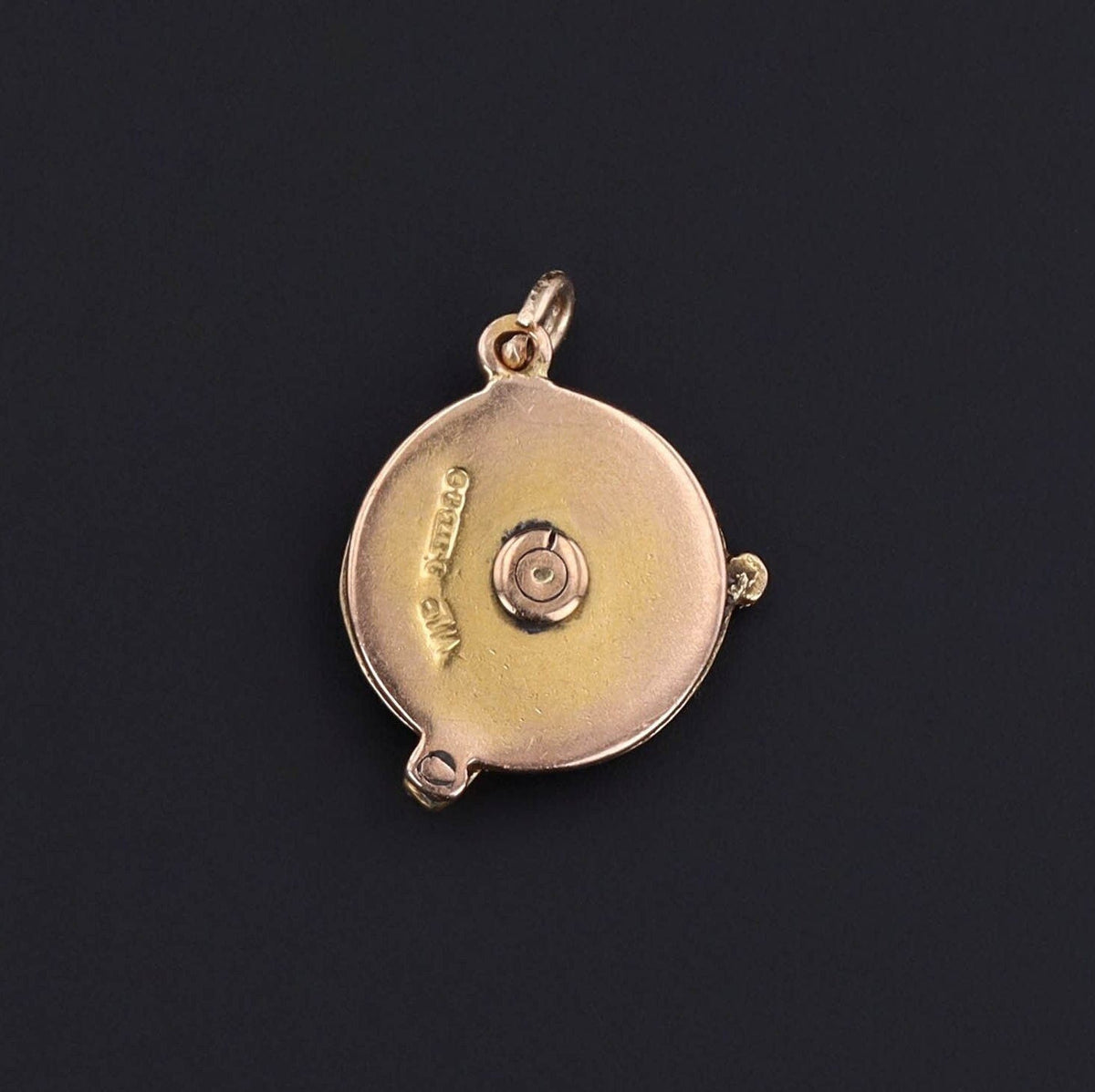 Rotary Telephone Dial Charm | Moveable Charm - Trademark Antiques