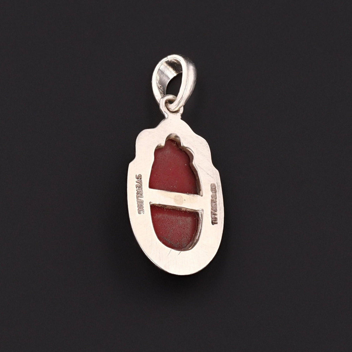 Scarab Charm | Vintage Tiffany &amp; Co. Favrile Glass Scarab Charm - Trademark Antiques