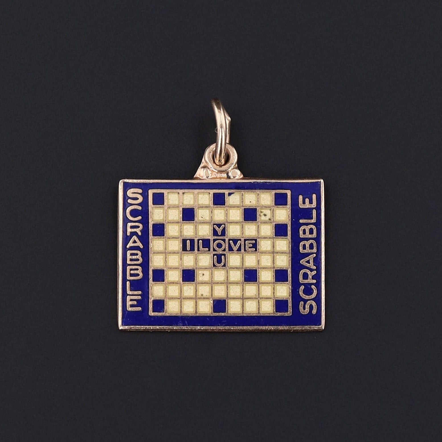 Scrabble Pendant | Vintage Pendant - Trademark Antiques