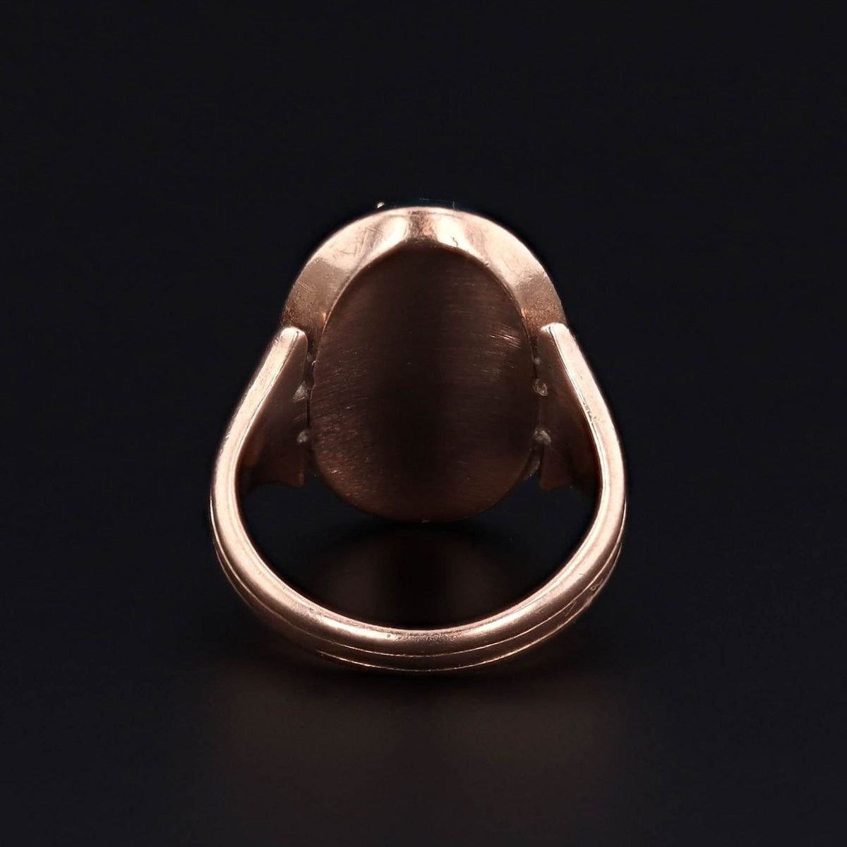 Sea Serpent Ring | Bloodstone Ring - Trademark Antiques
