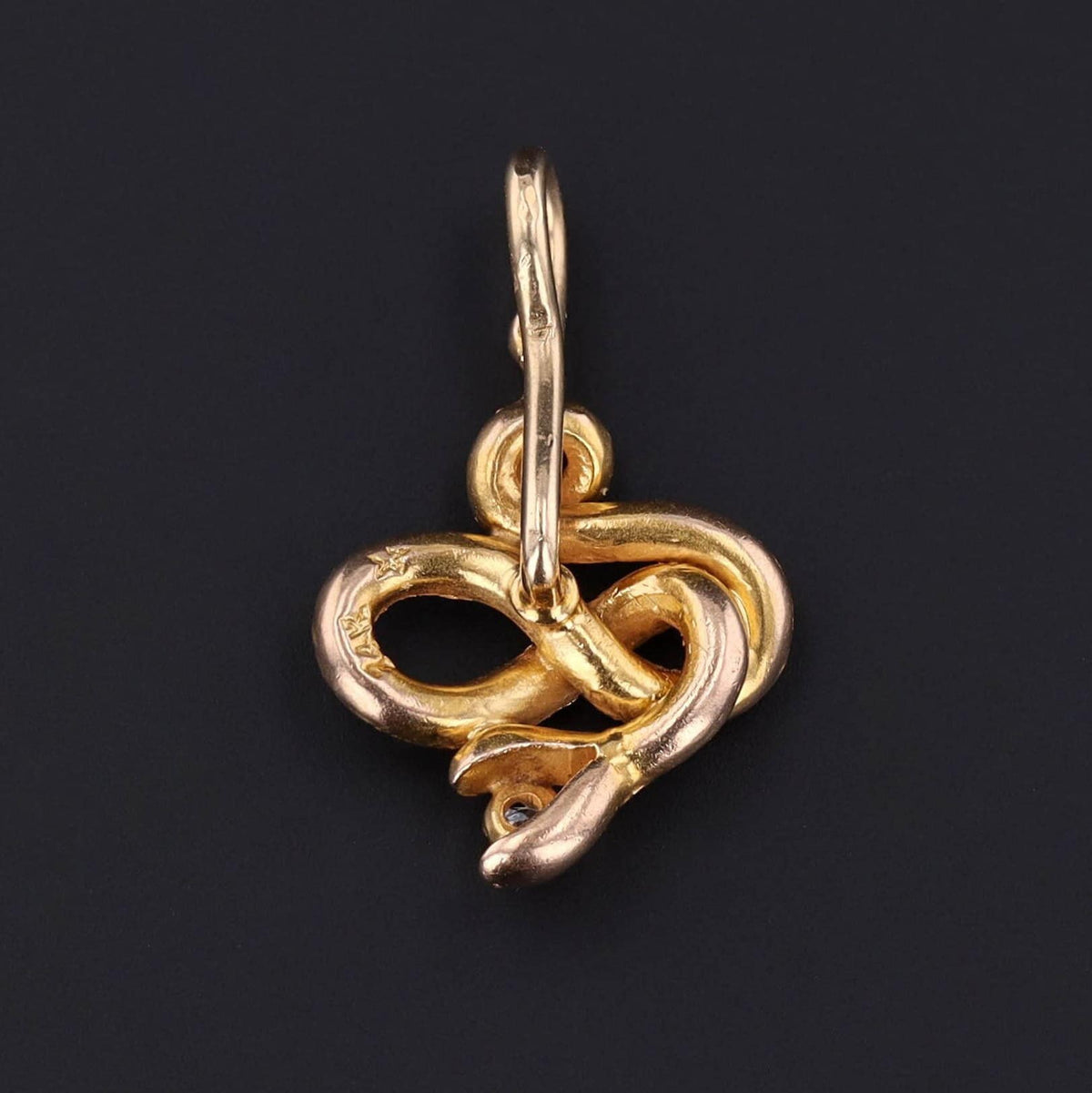 Snake Charm | Antique Charm - Trademark Antiques