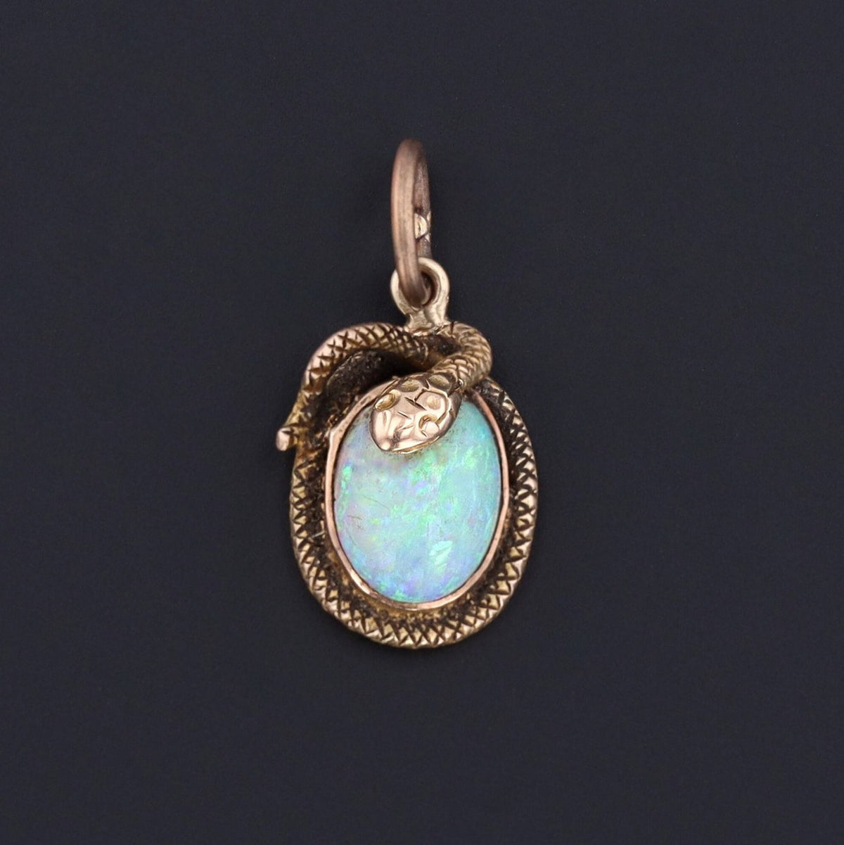 Snake Charm | Antique Snake Charm - Trademark Antiques