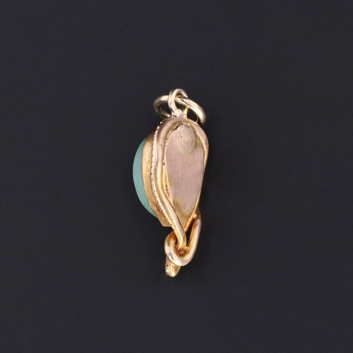 Snake Charm | Jade Snake Charm - Trademark Antiques