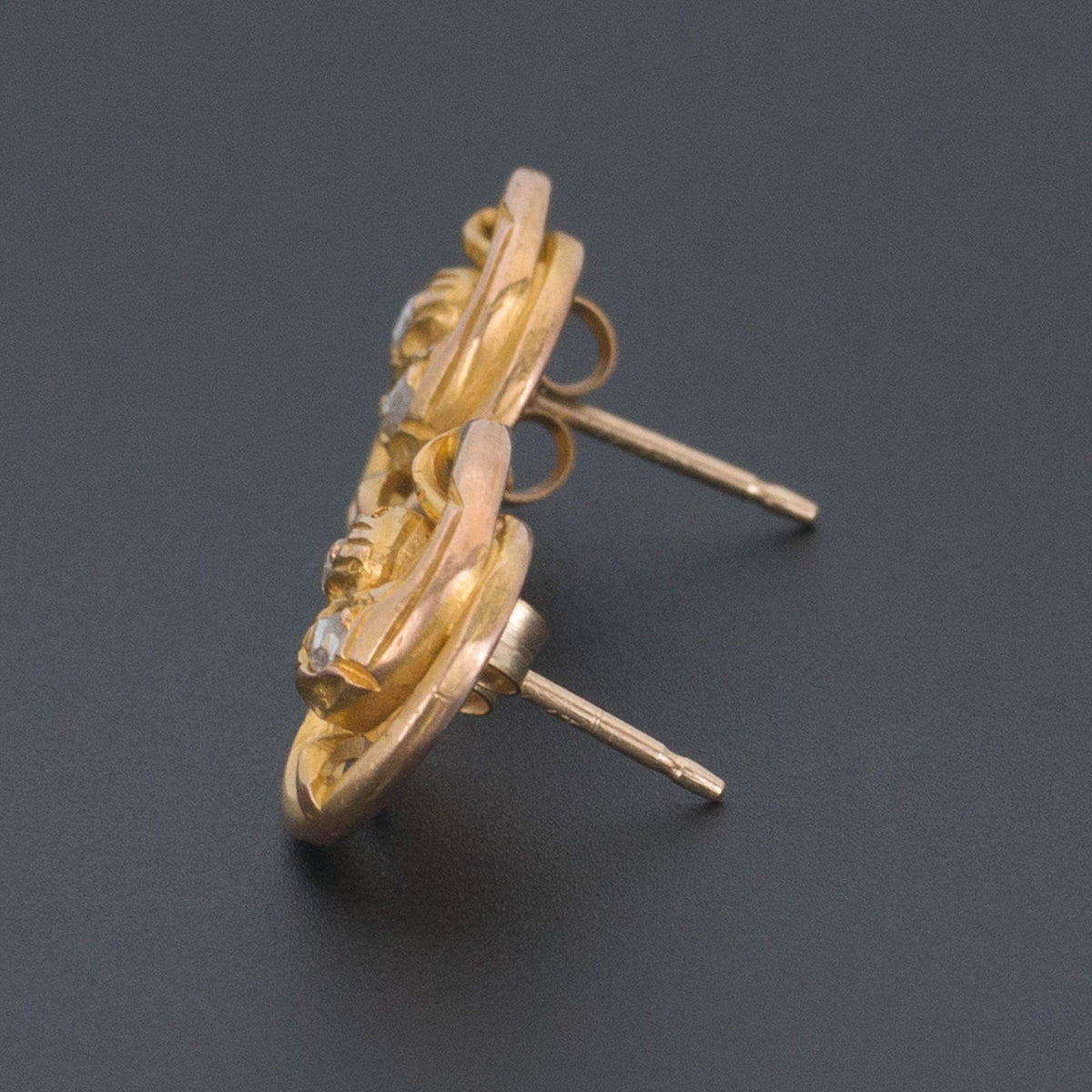 Snake Earrings | Antique Snake Earrings - Trademark Antiques