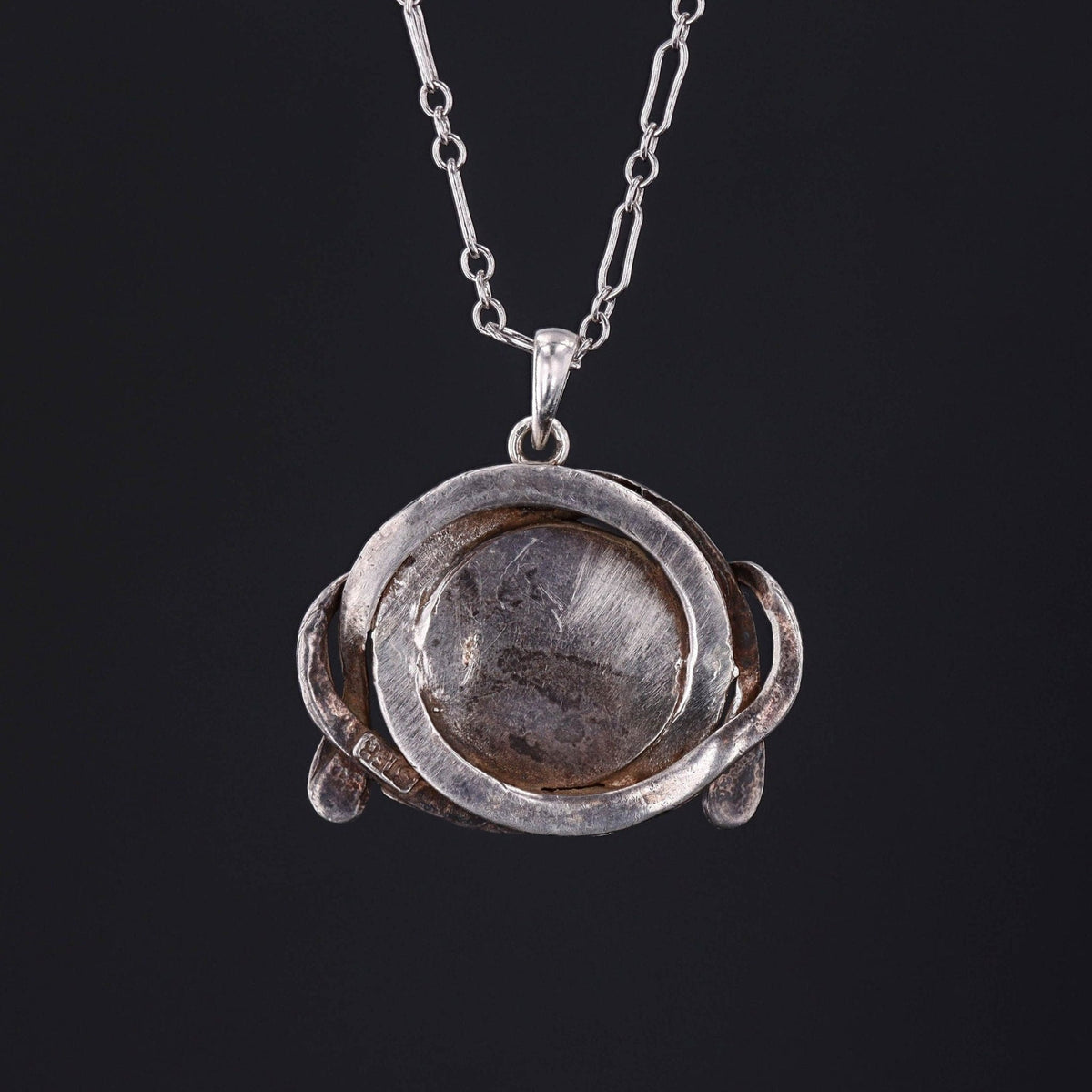 Snake Pendant | Boulder Opal Necklace - Trademark Antiques