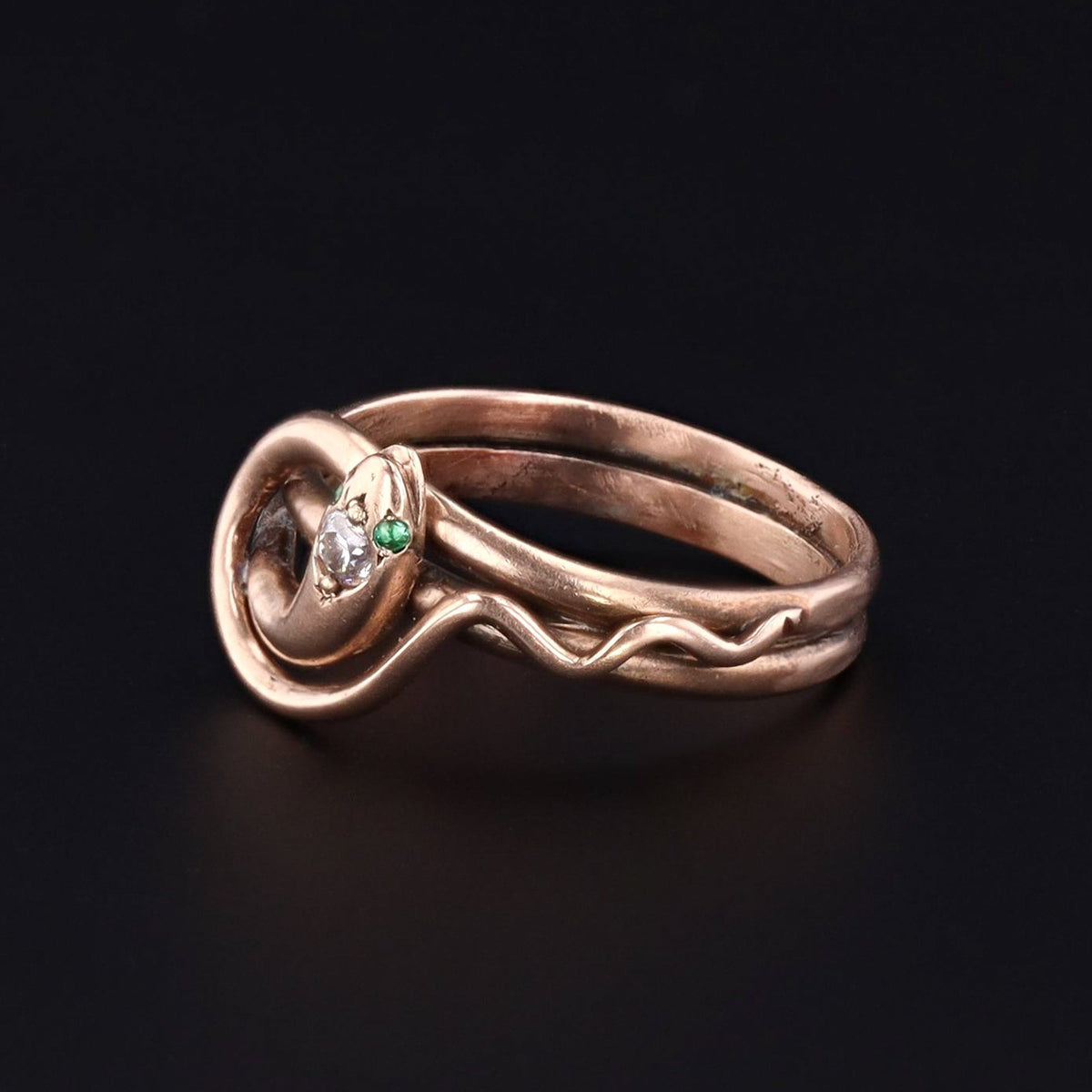 Snake Ring | Antique Snake Ring - Trademark Antiques